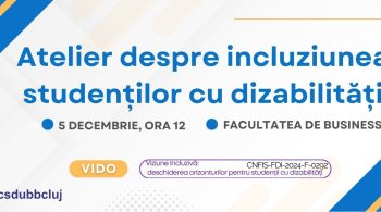 banner atelier facultatea de Business