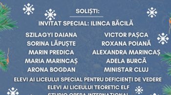 Afis - concert colinde incluziv
