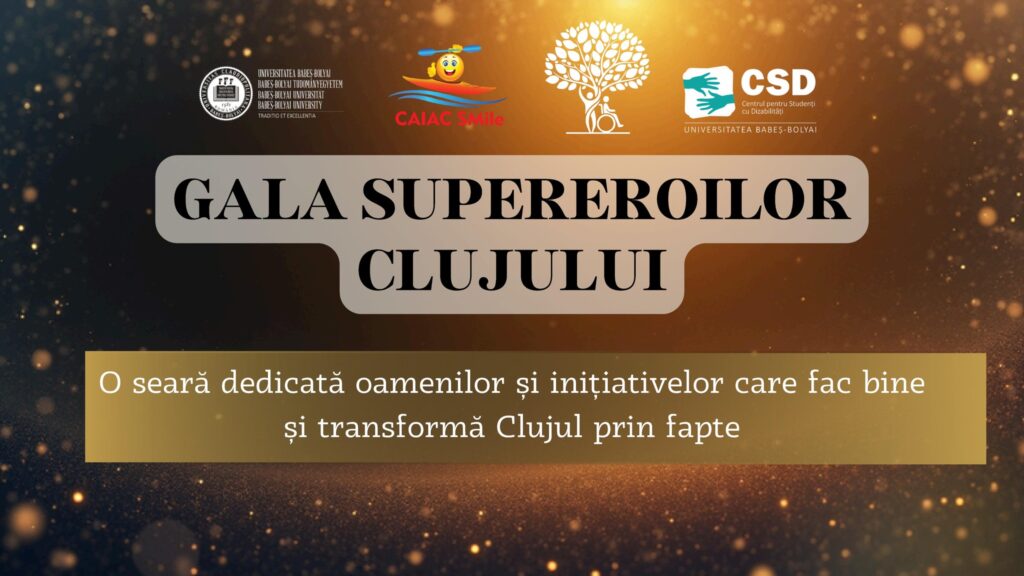 afis gala supereroilor

