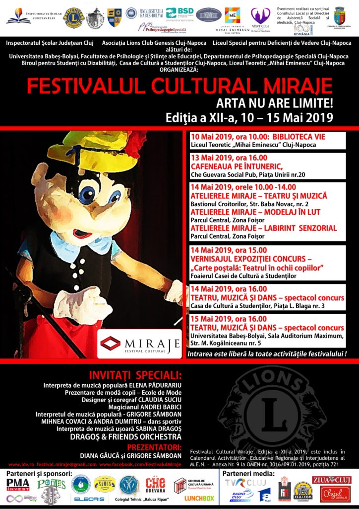 AFIS Festivalul Cultural Miraje 2019