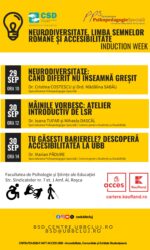 Neurodiversitate, Limba Semnelor Române și accesibilitate – ateliere deschise tuturor studenților UBB