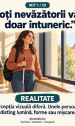 Zece și realități despre dizabilitatea de vedere