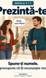 Cum interacționăm cu studenții nevăzători sau cu vedere slabă?